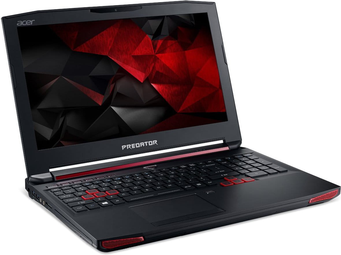 Laptop Acer PREDATOR G9-593-54Q2 / 15.6" FullHD IPS / i5-6300HQ / 16Gb DDR4 RAM / 256Gb SSD + 1.0TB HDD /GeForce GTX1070 8Gb DDR5 / Linux / NH.Q16EU.005 / Black