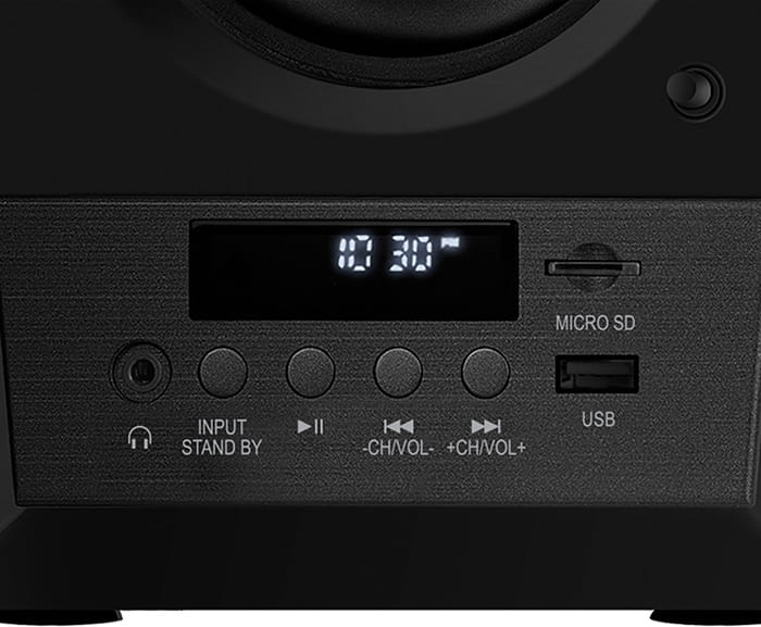 Speakers SVEN MC-10 / 2.0 / 2x25W / Black