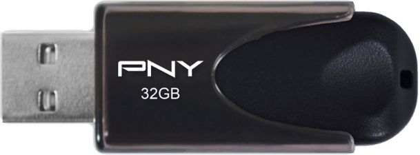 USB2.0 PNY Attache 4 / 32GB / FD32GATT4-EF /