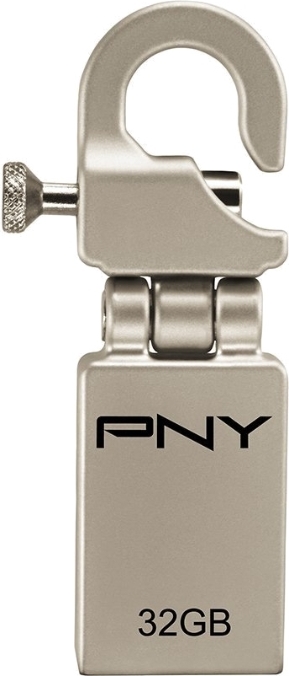 USB2.0 PNY Micro Hook Attache / 32GB / FDI32G/APPHK-GE /