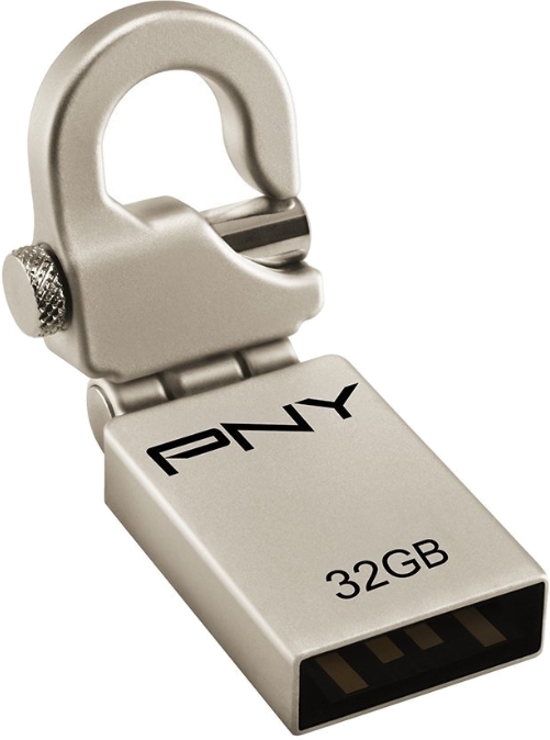 USB2.0 PNY Micro Hook Attache / 32GB / FDI32G/APPHK-GE /
