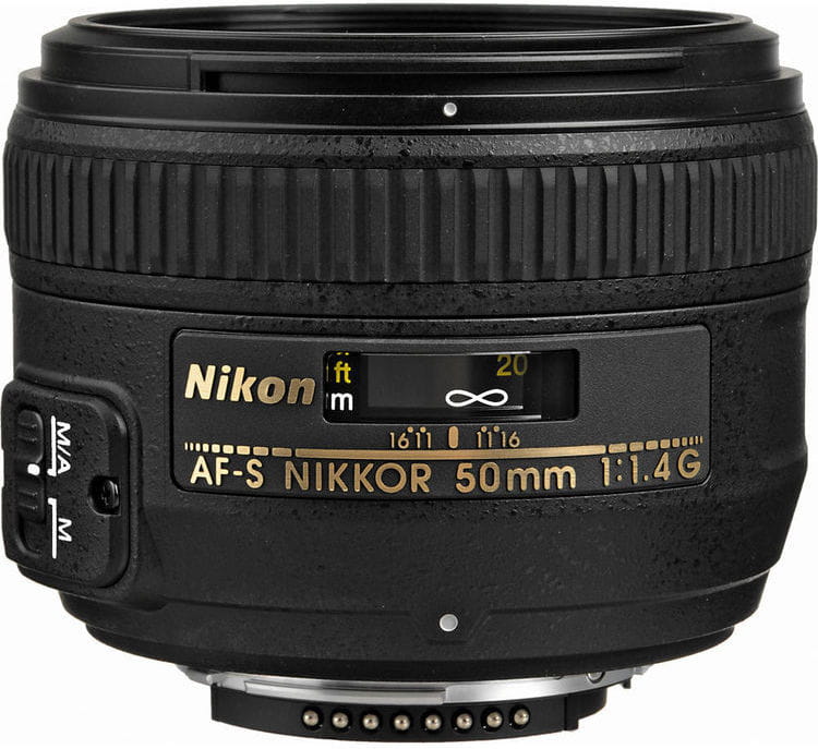 Nikon AF-S Nikkor 50mm f/1.4G, FX