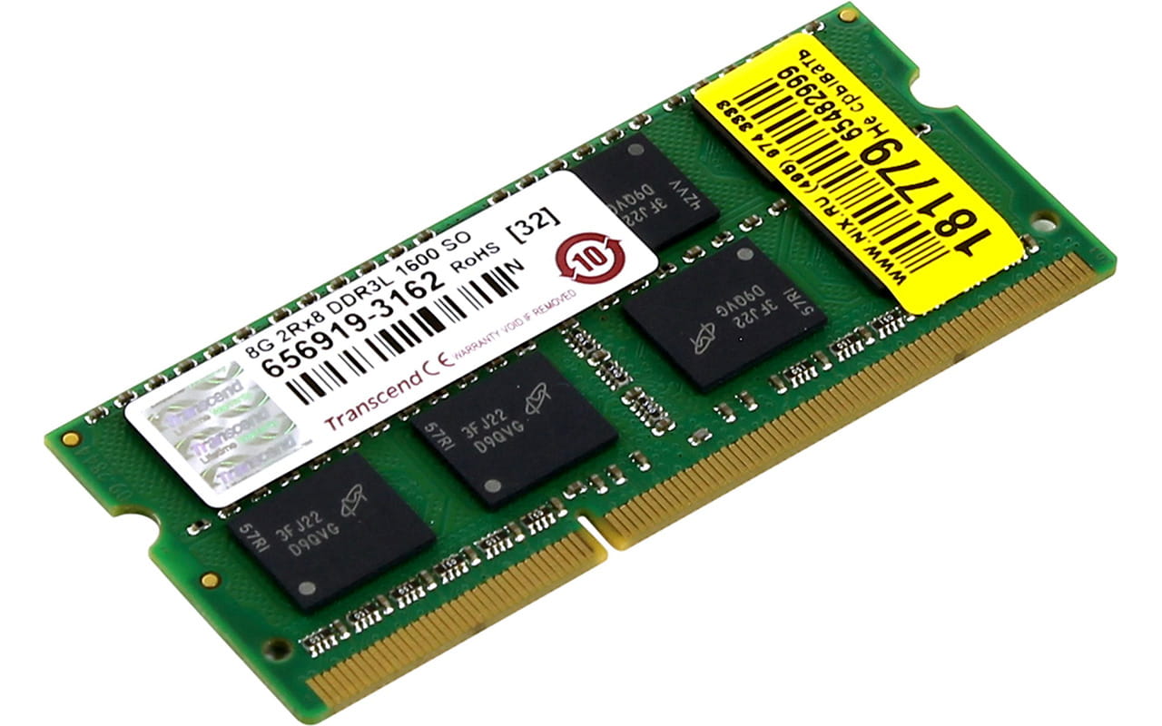Transcend 8GB DDR3-1600 SODIMM