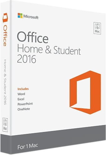 Microsoft Office Mac Home Student 2016 Russian