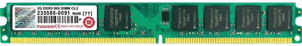 RAM Transcend JetRam JM800QLU-2G / 2GB / DDR2 / 800MHz /