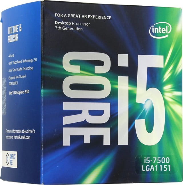 Intel i5-7500 Kaby Lake
