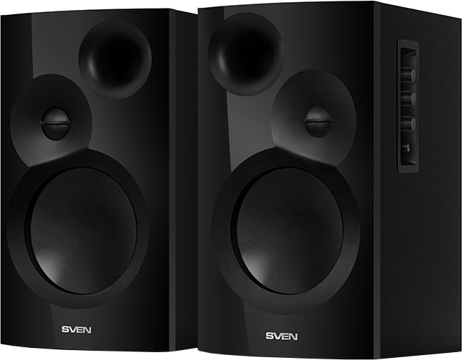 Speakers SVEN SPS-701 / 2.0 / RMS 40W / Bluetooth / Black