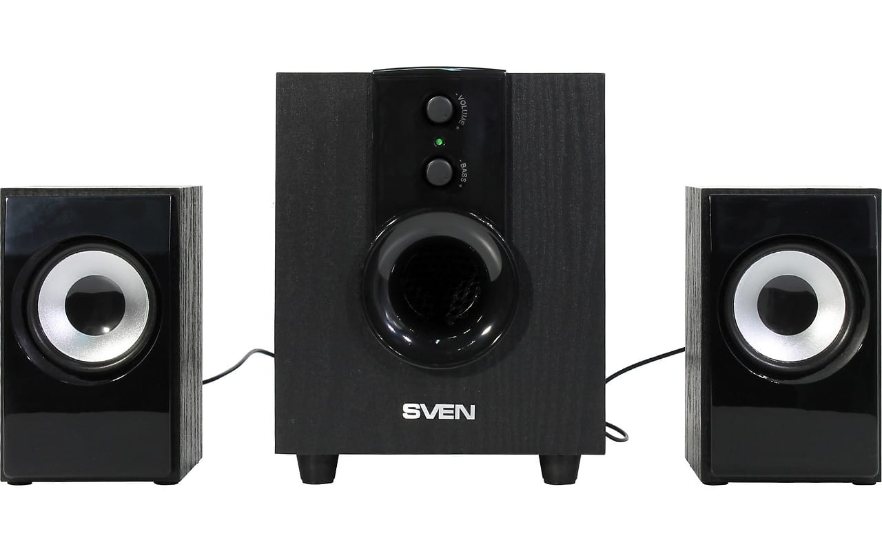 Speakers SVEN MS-107 / 2.1 / 10W RMS / Black
