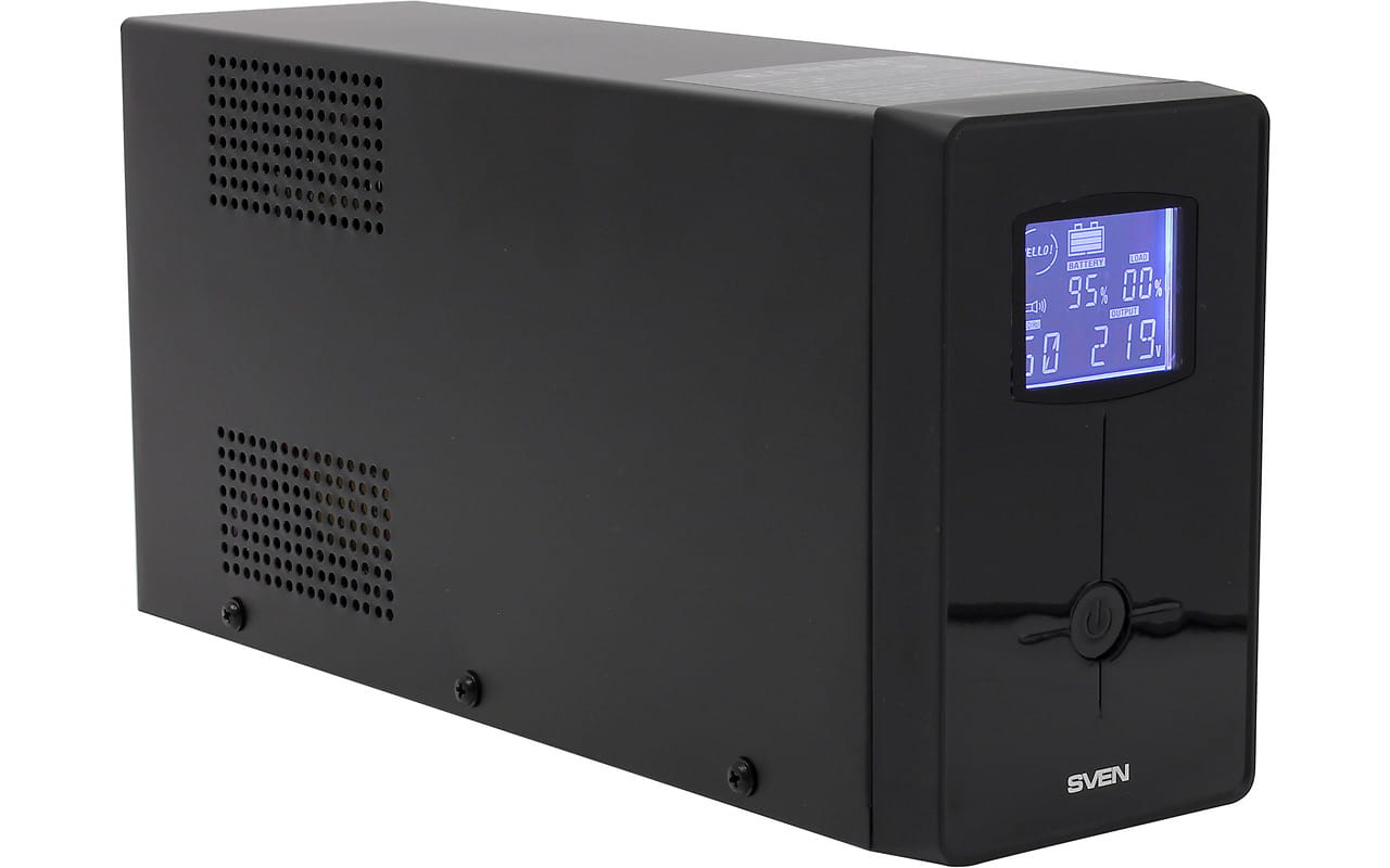UPS Sven Pro 650 LCD / USB / Line Interactive / 650VA / 390W Black