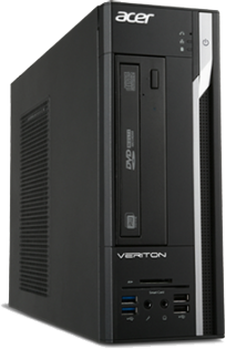 Acer Veriton X2640G  Intel® Core® i3-6100 3.7 GHz, 4Gb DDR4 RAM, 1TB HDD, Intel® HD 510 Graphics, Free DOS, USB KB/MS, Black, 3 Year Warranty