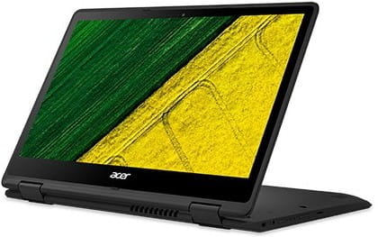 ACER Spin 5 Obsidian Black  2-in-1 Tablet PC 360°, 13.3" TOUCH FullHD , 4Gb DDR4 RAM, 128Gb SSD, Intel® HD Graphics 620, WiFi-AC/BT4.0, 4cell, HD webcam, RUS, W10HE64, 1.6kg, 19.8 mm)