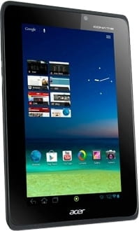 Acer Iconia Tablet PC A110-07G08U, NVIDIA Tegra 3 Quad-Core 1.2GHz, 1GB, 8GB, microSD, 7" Multi-Touch 1024x600,WiFi, Bluetooth, Micro-HDMI, USB 2.0, GPS, Android 4.1, Webcam