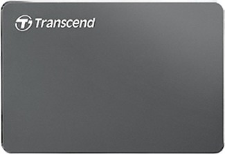 Transcend StoreJet 25C3 / 1.0TB / USB3.0 / 2.5" / Ultra-Slim / TS1TSJ25C3N / Grey