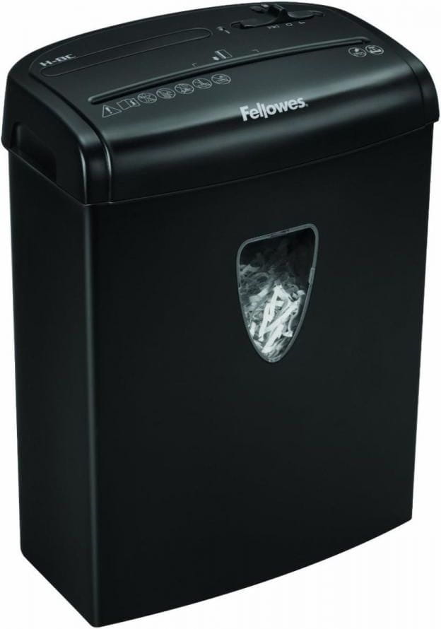 Fellowes Powershred H-8C DIN Level P-4, Cross 4х35mm, Capacity 8sheets