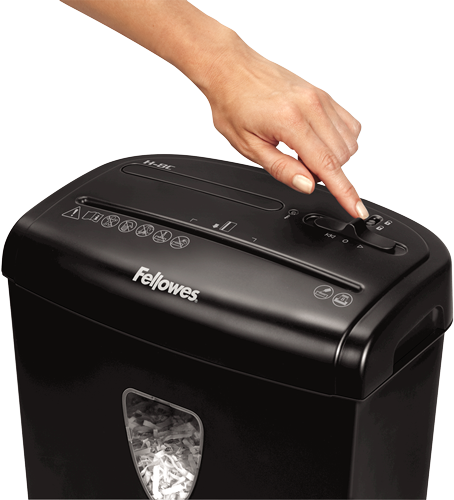 Fellowes Powershred H-8C DIN Level P-4, Cross 4х35mm, Capacity 8sheets