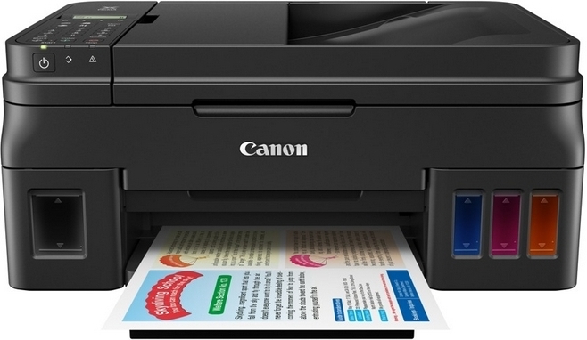 Canon PIXMA G4400 Color Printer, Scanner, Copier, Wi-Fi,  ADF, Duplex, A4