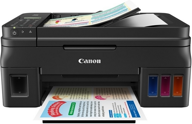 Canon PIXMA G4400 Color Printer, Scanner, Copier, Wi-Fi,  ADF, Duplex, A4