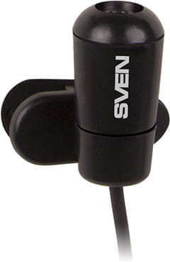 Microphone Sven MK-170 / Clothing clip / 3.5mm jack / Black