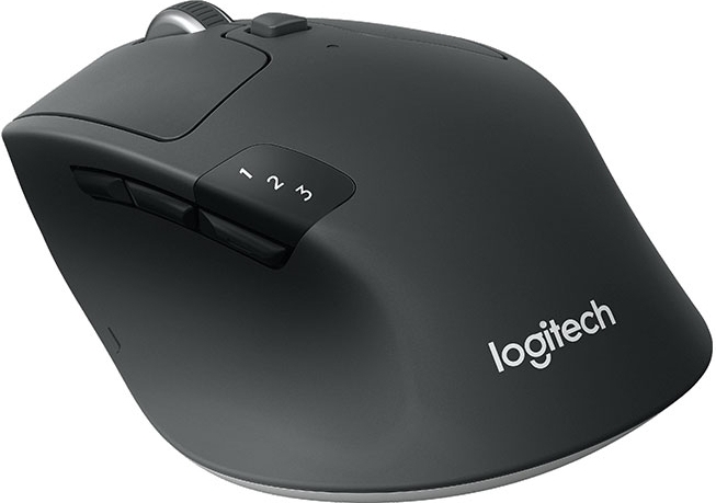 Logitech M720 Triathlon / Bluetooth + 2.4GHz / Black