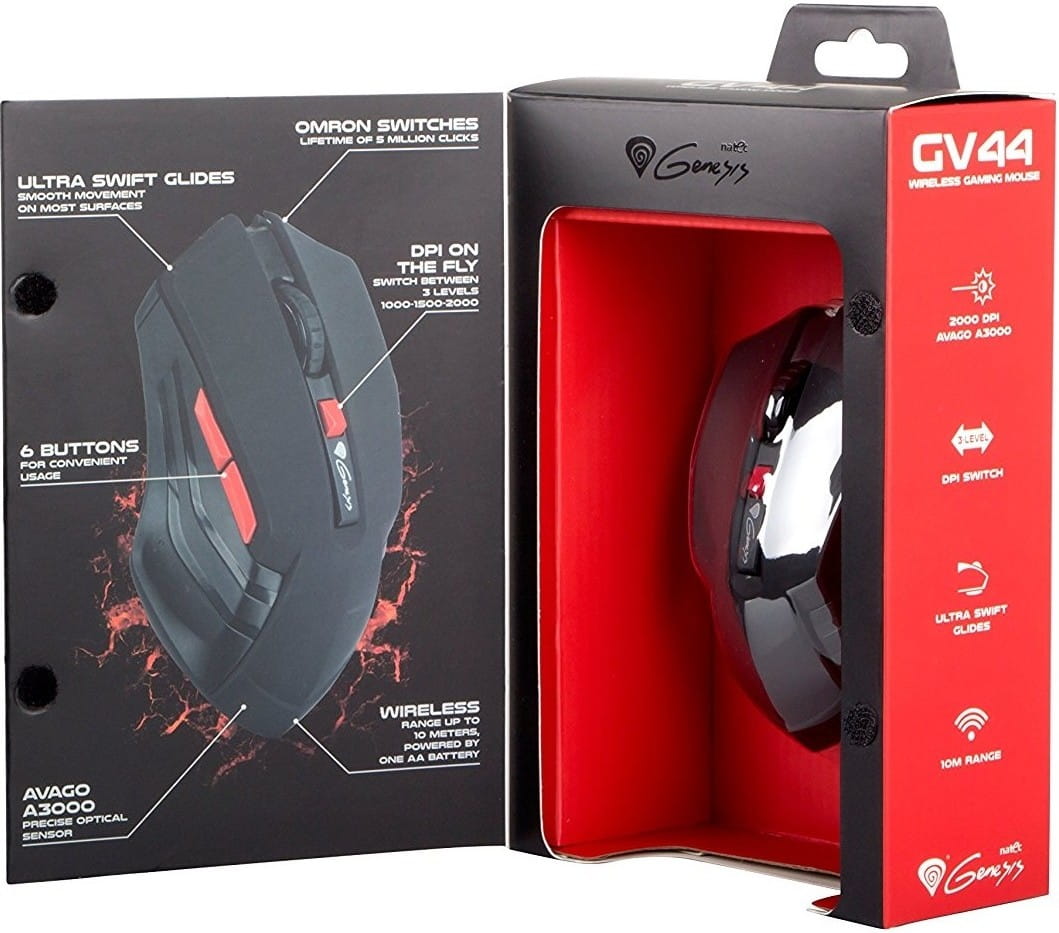 Mouse Natec Genesis GV44 / WIRELESS