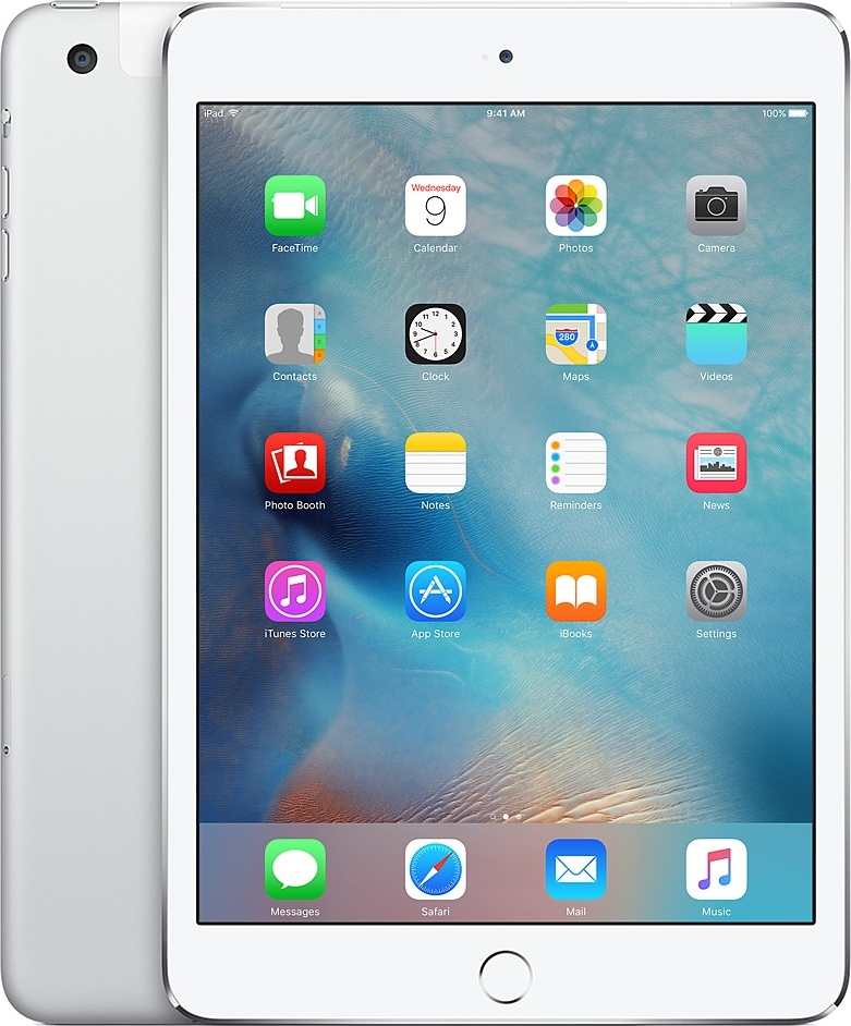Apple iPad mini 4 Wi-Fi + Cellular 32GB Silver