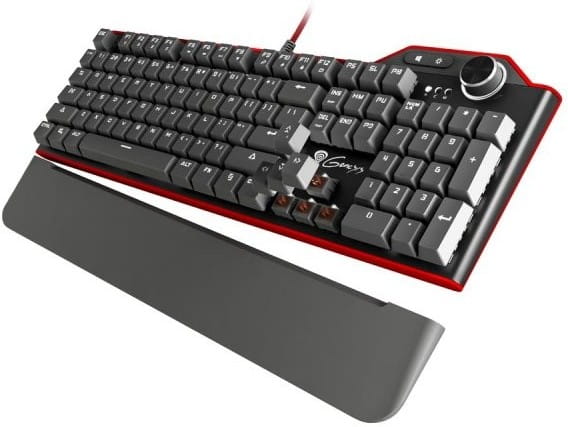 Keyboard Natec Genesis RX85 / Mechanical / White Backlight / Kailh Brown / NKG-0775 /