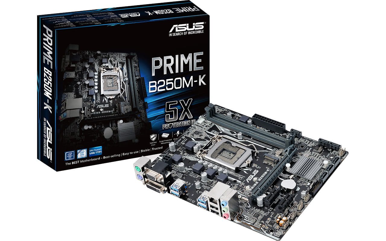 MB ASUS PRIME B250M-K / Intel B250 / S1151 / mATX