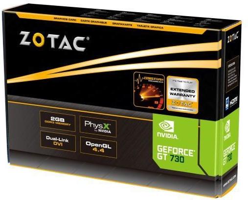 ZOTAC GeForce GT730 2GB DDR3, 128bit