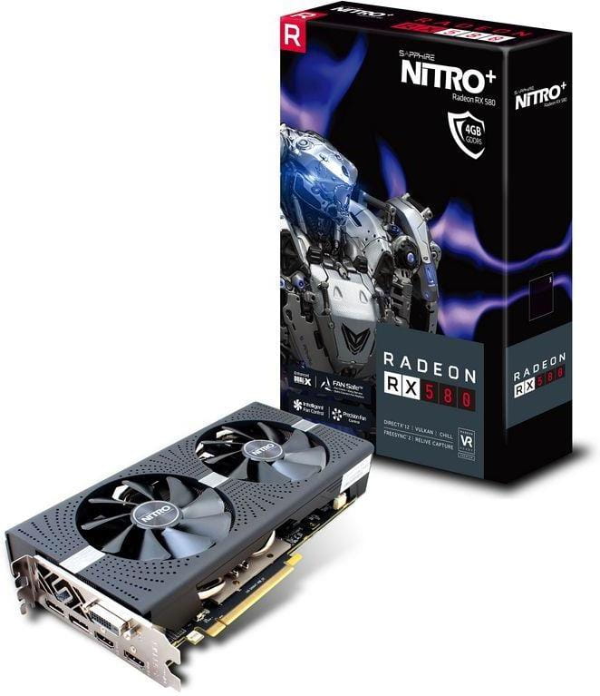 Sapphire NITRO+ Radeon RX 580 4GB DDR5 256Bit