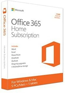 Microsoft Office 365 Home / 1 Year /