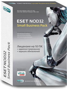 ESET NOD32 Small Business Pack newsale for 10 users KEY