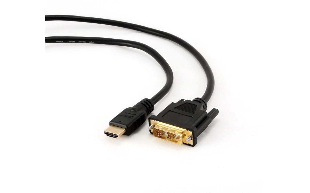 Cablexpert CC-HDMI-DVI-15 / HDMI to DVI 4.5m / Black