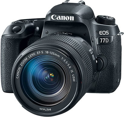 Camera KIT Canon EOS 77D / 18-135 IS /