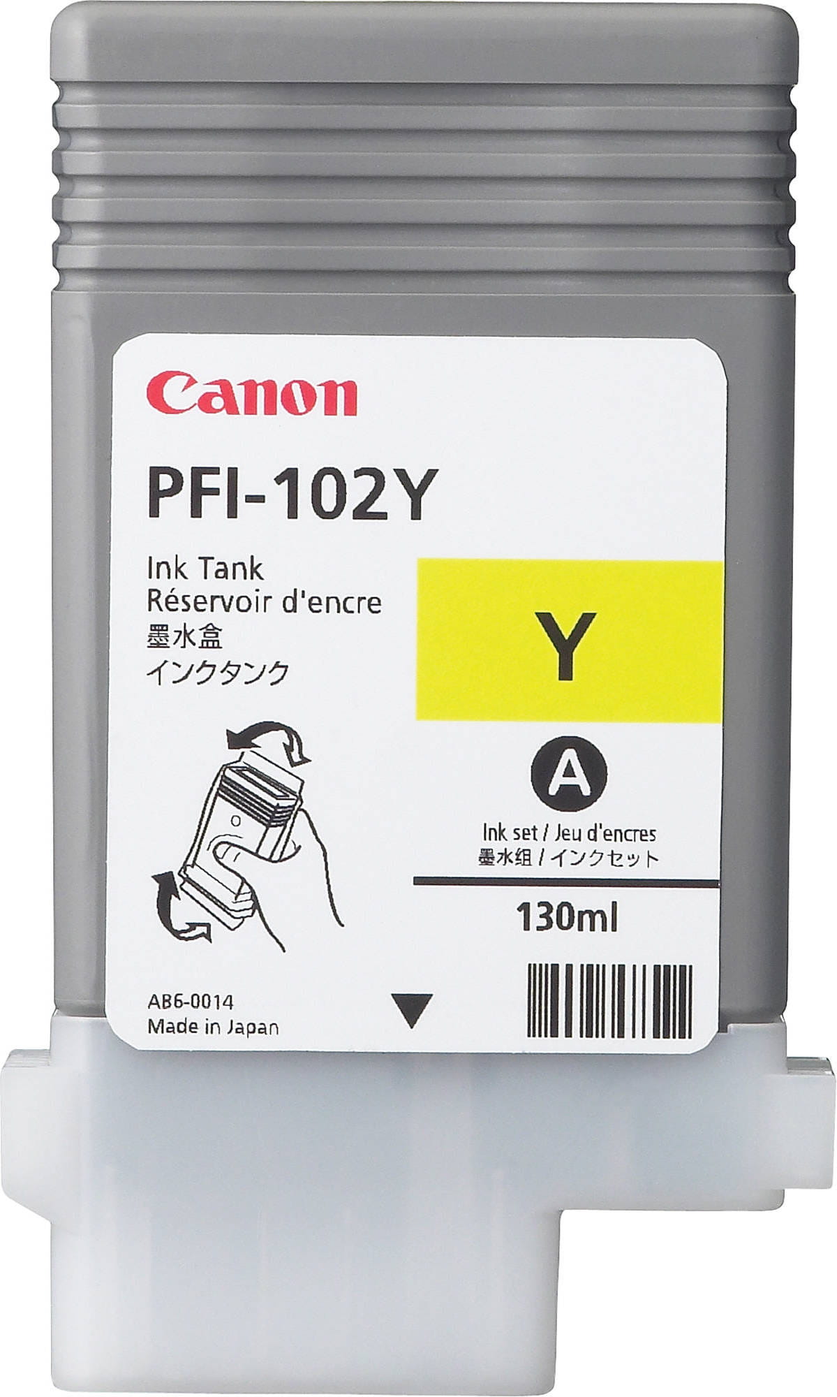 Canon PFI-102 / 130ml / Yellow