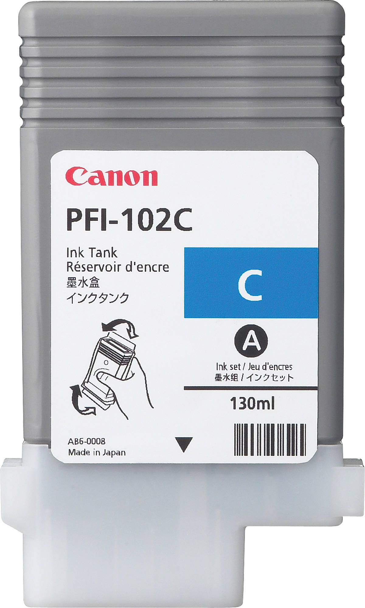 Canon PFI-102 / 130ml / Cyan