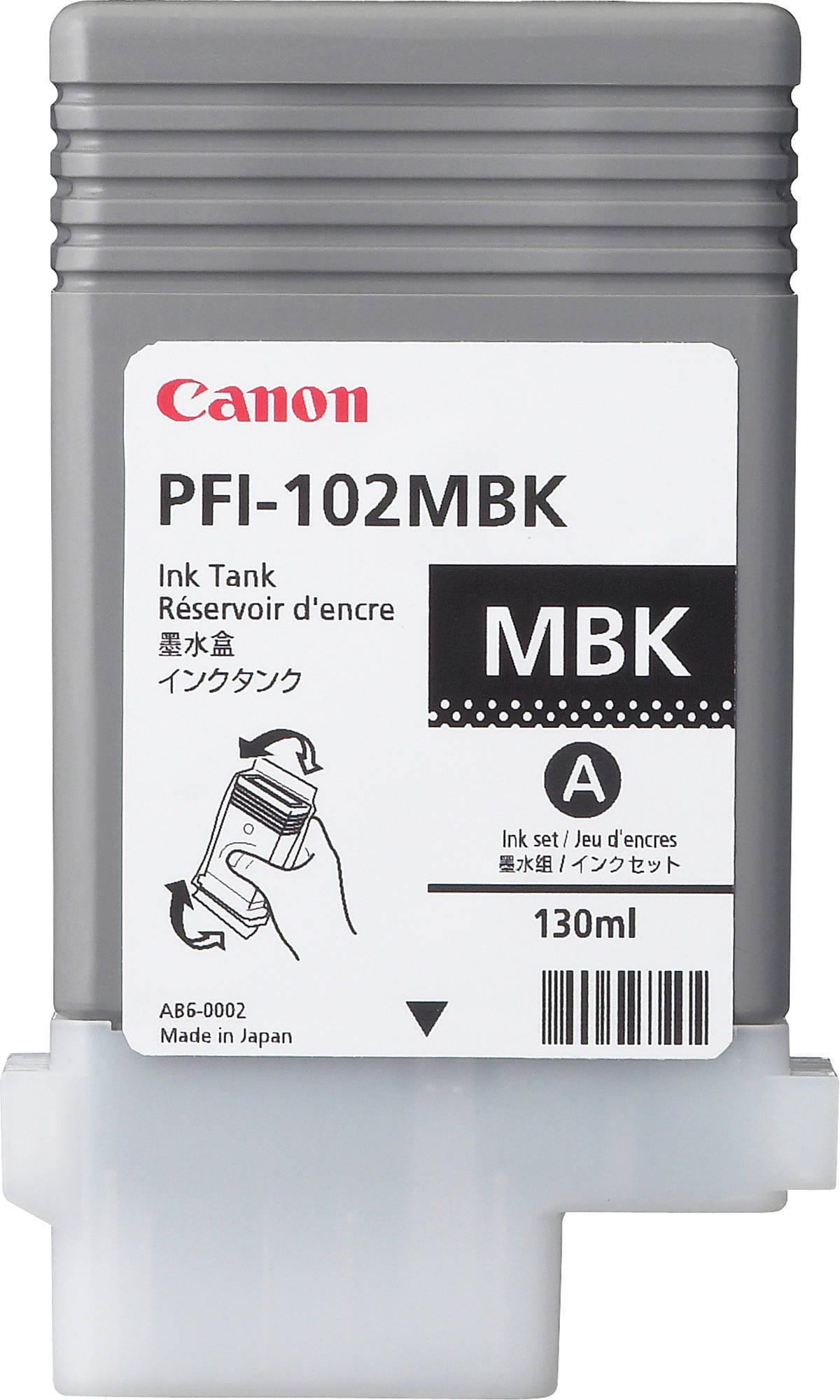Canon PFI-102 / 130ml / Matte Black