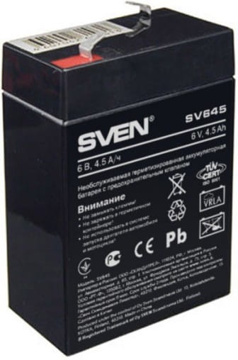 Sven SV-0222064 / 6V / 4.5AH / SV645
