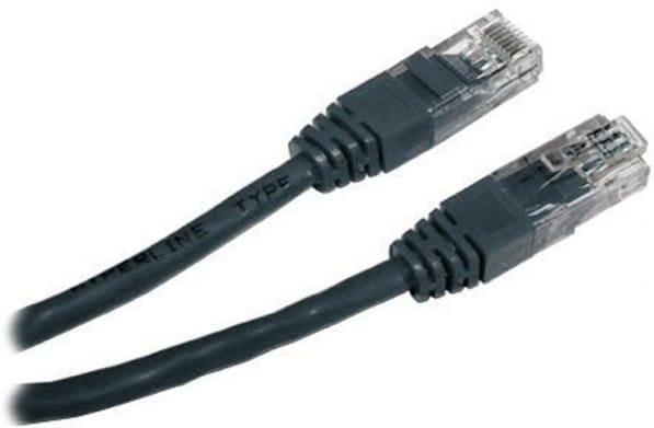 Cable FTP Patch Cord Gembird PP22-1M Cat.5E / 1M / Black