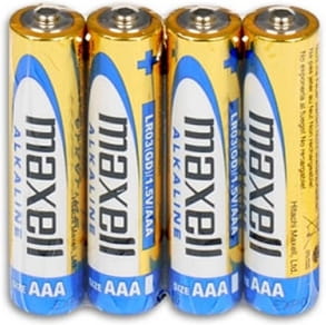 Maxell Alcaline Battery LR03/AAA / 4pcs / MX_723671.04.CN /