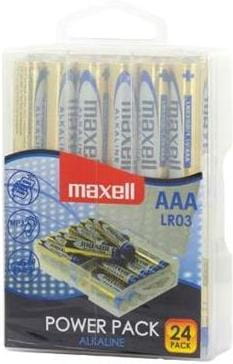 Maxell Battery Alkaline LR03/AAA Pac*24