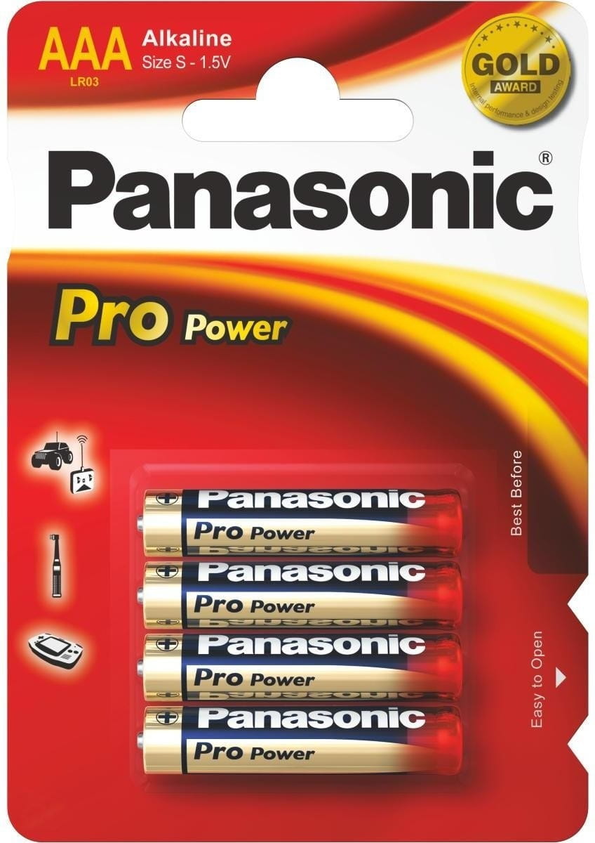 Panasonic PRO Power AAA LR03XEG/4BP x4