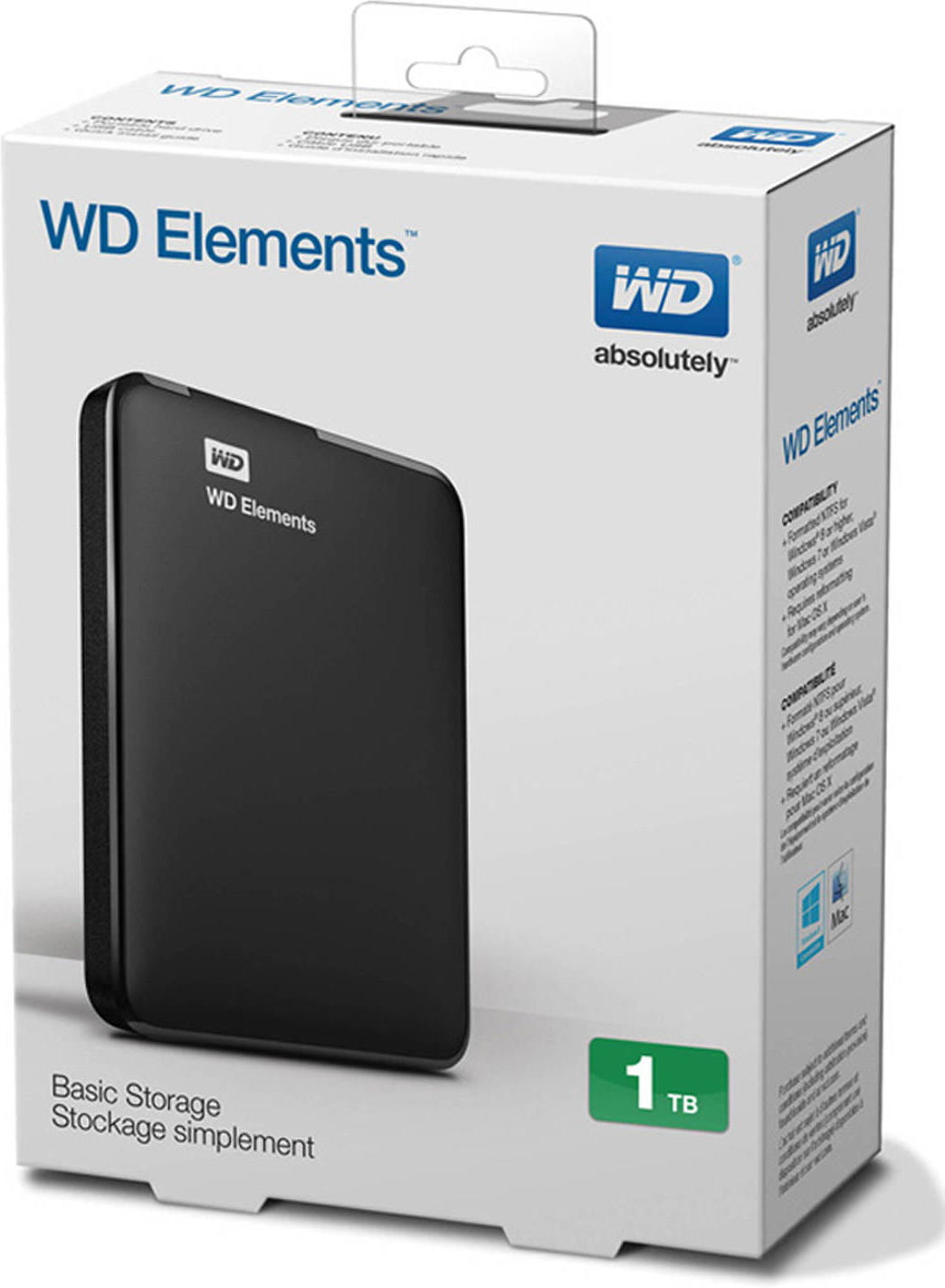 WD Elements Portable / WDBUZG0010BBK