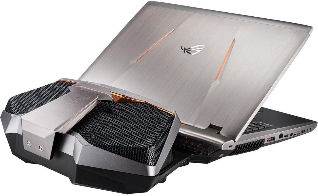 Laptop Asus GX800VH 18.4" IPS UHD / i7-7820HK / 64Gb / 3*512Gb SSD / GeForce GTX 1080 SLI 16Gb + Thermal Dock / Windows 10 Professional /