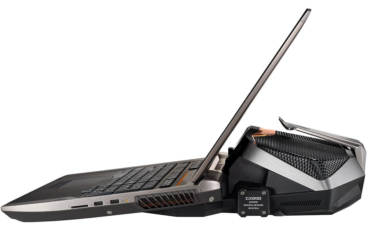 Laptop Asus GX800VH 18.4" IPS UHD / i7-7820HK / 64Gb / 3*512Gb SSD / GeForce GTX 1080 SLI 16Gb + Thermal Dock / Windows 10 Professional /