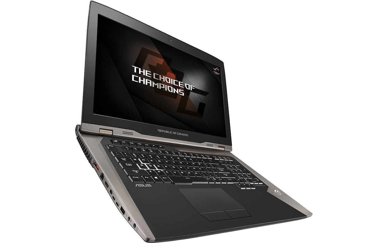 Laptop Asus GX800VH 18.4" IPS UHD / i7-7820HK / 64Gb / 3*512Gb SSD / GeForce GTX 1080 SLI 16Gb + Thermal Dock / Windows 10 Professional /