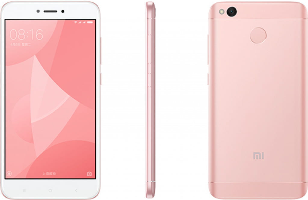 GSM Xiaomi Redmi 4X / 2Gb + 16Gb / DualSIM / 5.0" 1280x720 IPS / Snapdragon 435  / 13 Mp + 5 Mp / 4100 mAh /