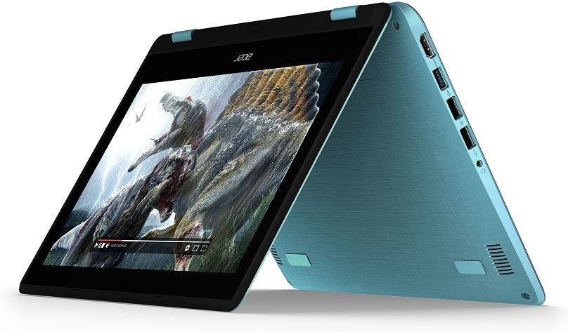 ACER Spin 1 Turquoise Blue  2-in-1 Tablet PC 360°, 13.3" TOUCH FullHD , 4Gb DDR4 RAM, 128Gb SSD, Intel® HD Graphics 505, WiFi-AC/BT4.0, 4cell, HD webcam, RUS, W10HE64, 1.6kg,19.8 mm)