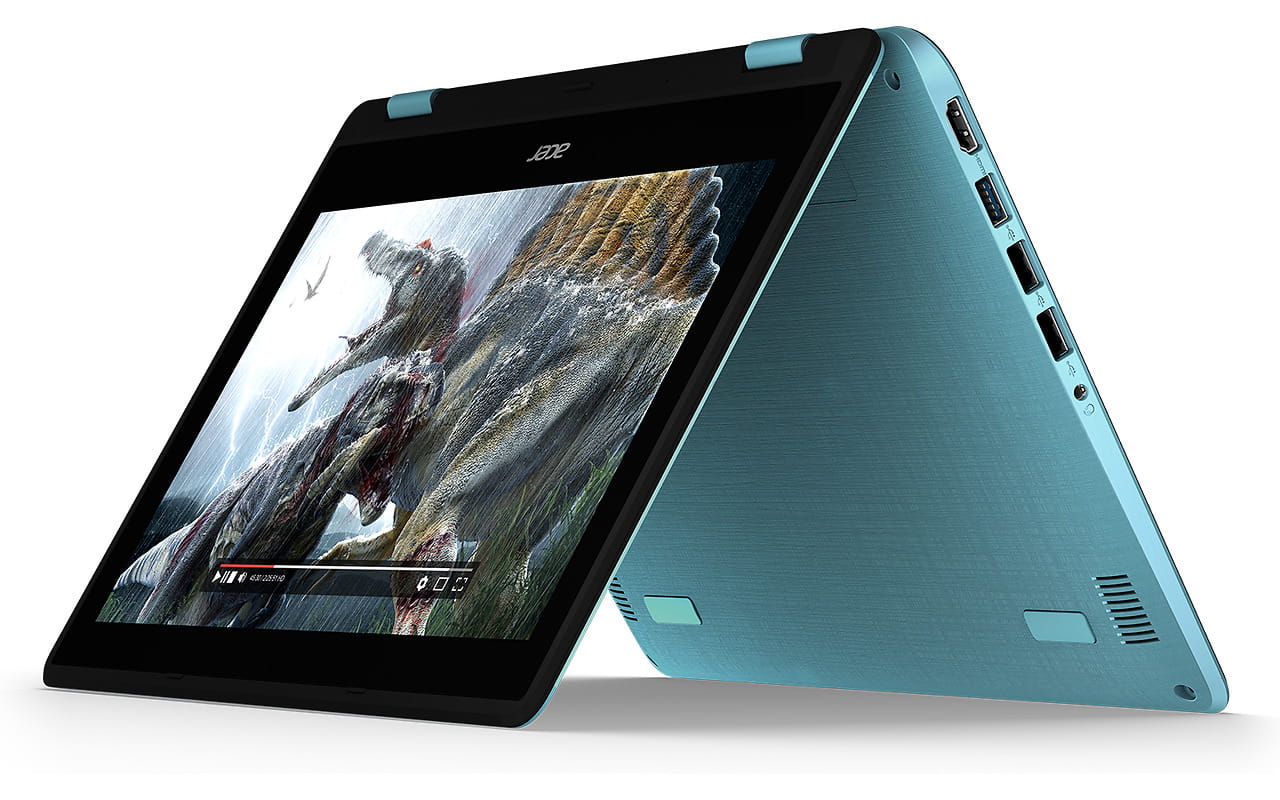ACER Spin 1 Turquoise Blue  2-in-1 Tablet PC 360°, 13.3" TOUCH FullHD , 4Gb DDR4 RAM, 128Gb SSD, Intel® HD Graphics 505, WiFi-AC/BT4.0, 4cell, HD webcam, RUS, W10HE64, 1.6kg,19.8 mm)