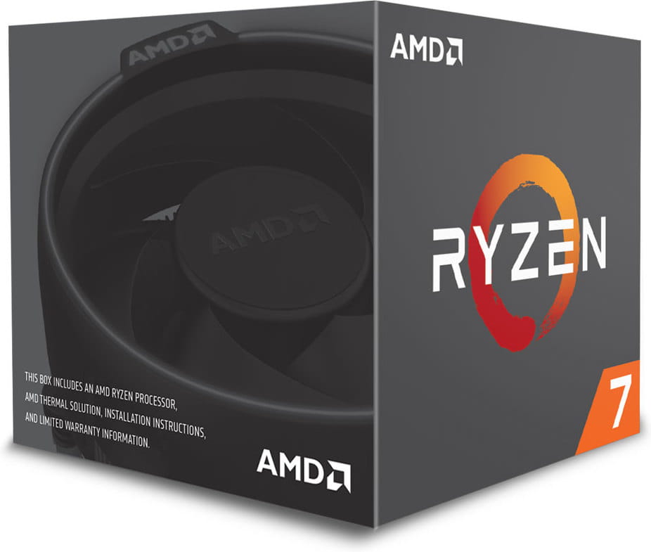 CPU AMD Ryzen 7 1700X / Socket AM4 / 14nm / 95W /