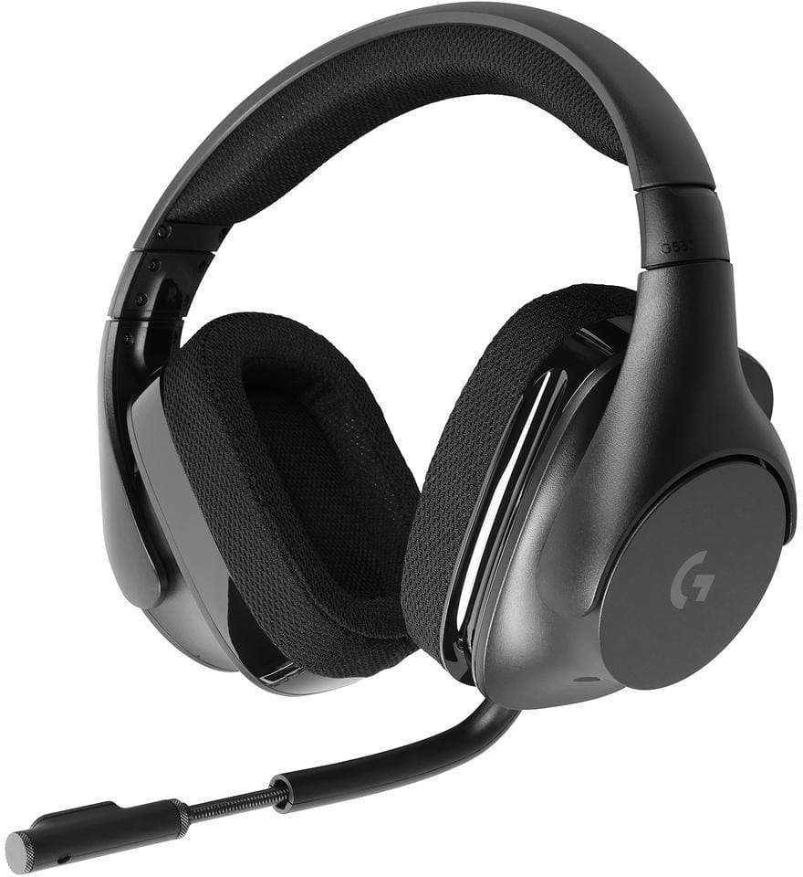 Headset Logitech G533 Gaming / 7.1 Surround / Wireless / 981-000634 / Black